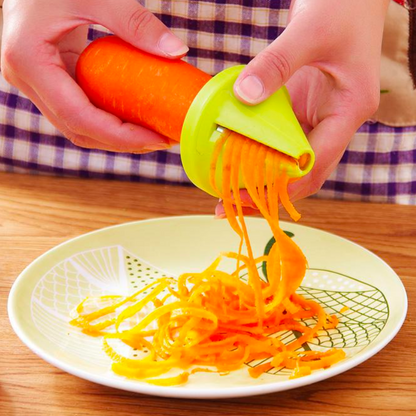 Kitchen Tool Vegetable Fruit Multifunction Spiral Shredder Peeler Manual