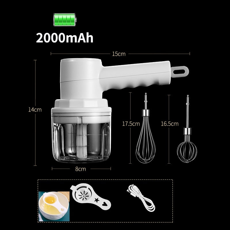 Portable Blender Mixer Kitchen Tools Hand Mixer Electric Food