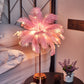 Bedroom LED Night Light Feather