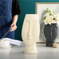 About Face Ceramic Vases